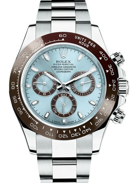 rolex oyster perpetual cosmograph daytona ice blue dial|Rolex daytona price list.